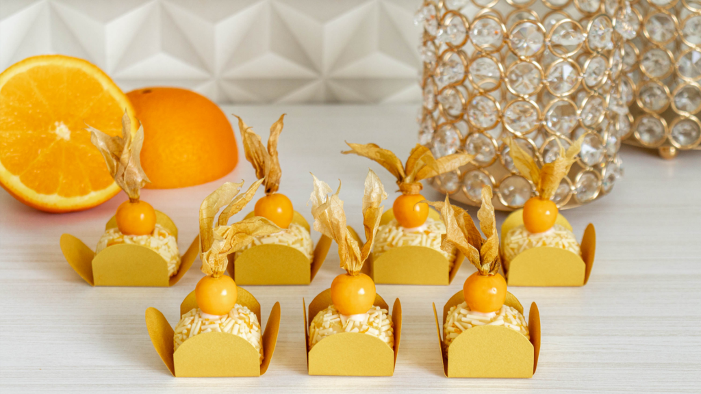 doce de laranja com physalis Dolce Arte curitiba